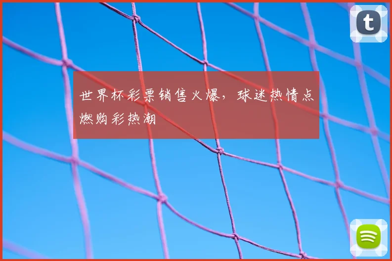 世界杯彩票销售火爆，球迷热情点燃购彩热潮
